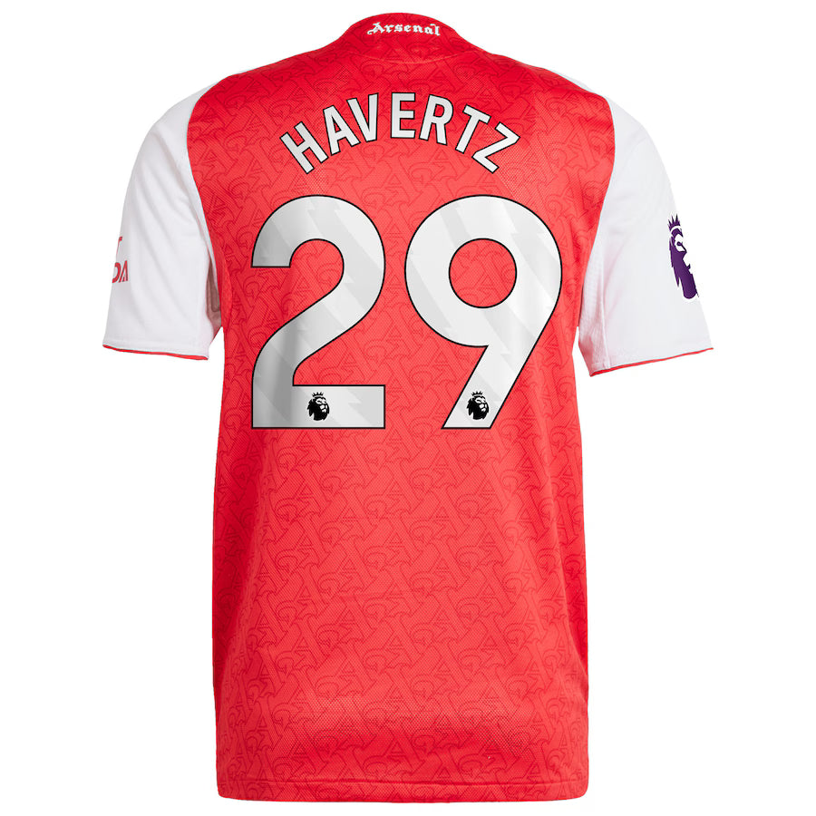 Adidas Kai Havertz Arsenal 25/26 Authentic Heimtrikot für Herren – Rot