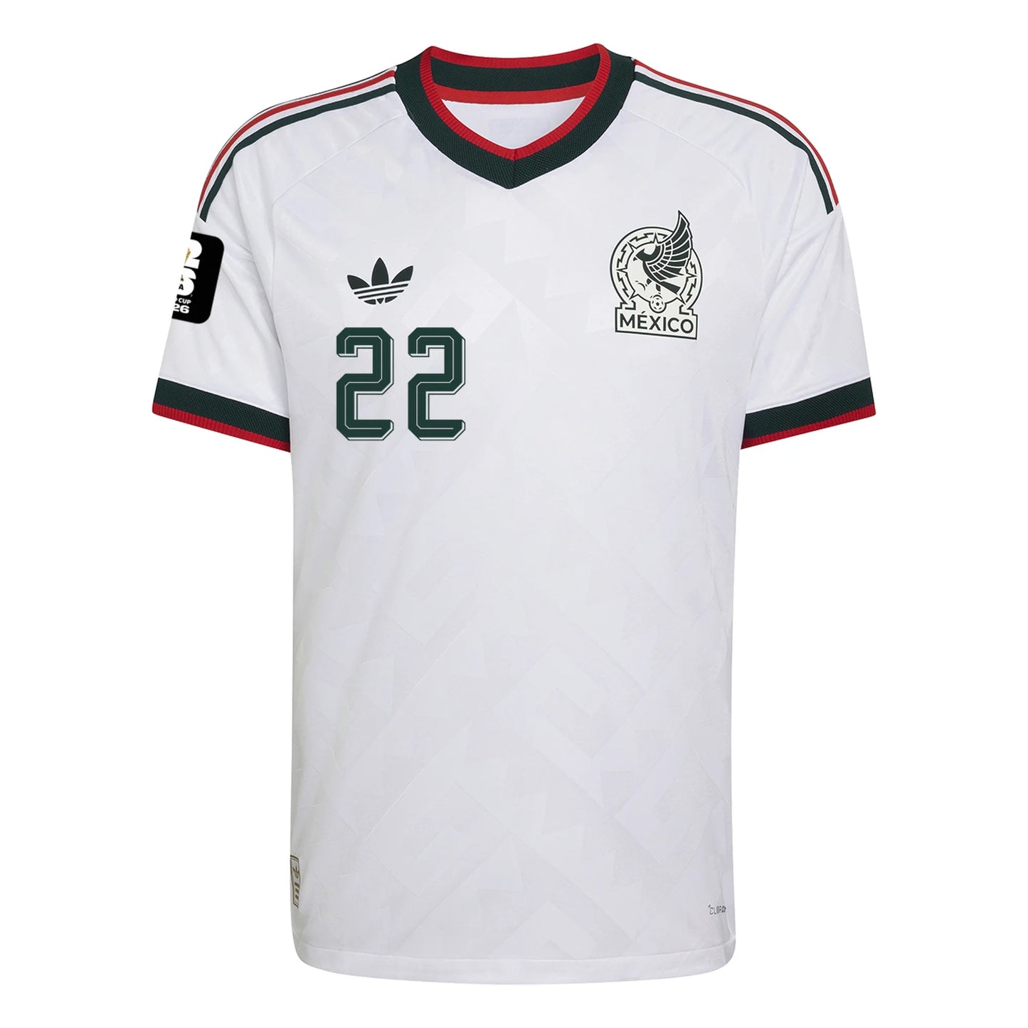 Adidas Herren Hirving Lozano Mexiko 26/27 Authentic Auswärtstrikot