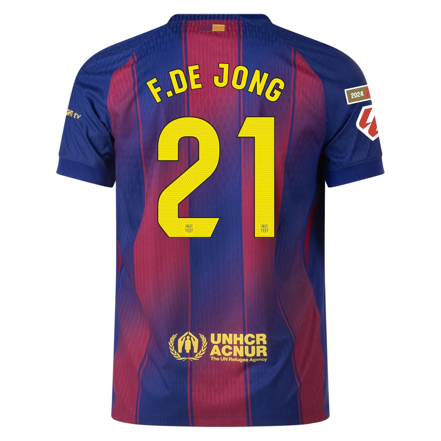 Nike Frenkie de Jong Barcelona 25/26 Authentisches Heimtrikot für Herren