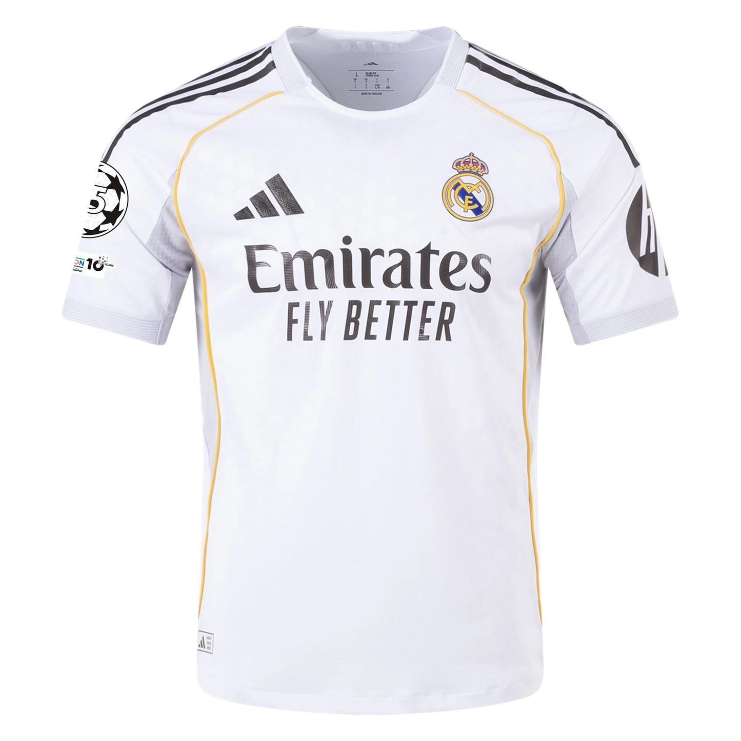Adidas Herren Dean Huijsen Real Madrid 25/26 Authentisches Heimtrikot