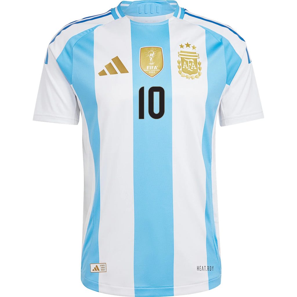 Adidas Herren Lionel Messi Argentinien 24/25 authentische Heimtrikot