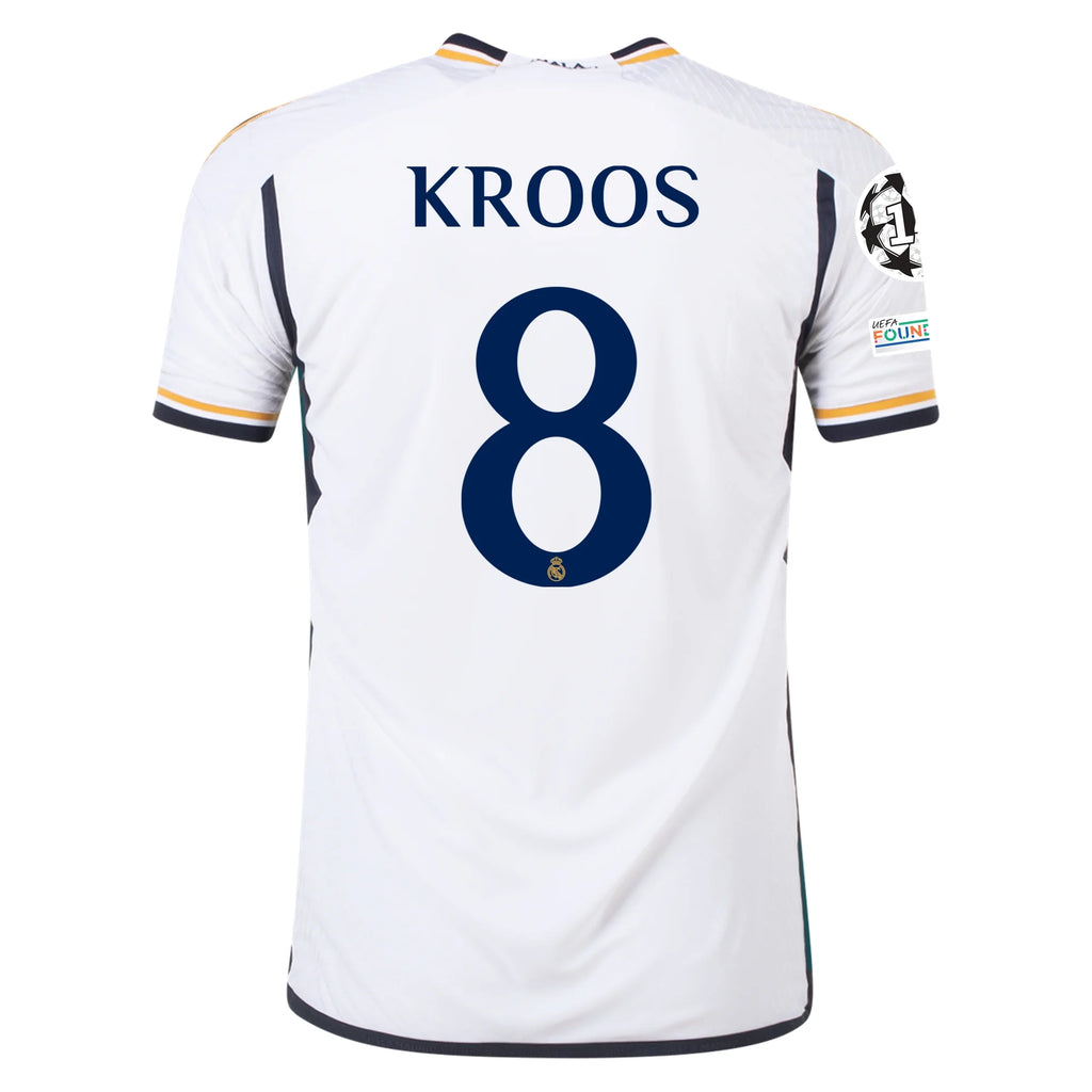 Adidas Herren Toni Kroos Real Madrid 23/24 Authentisches Heimtrikot