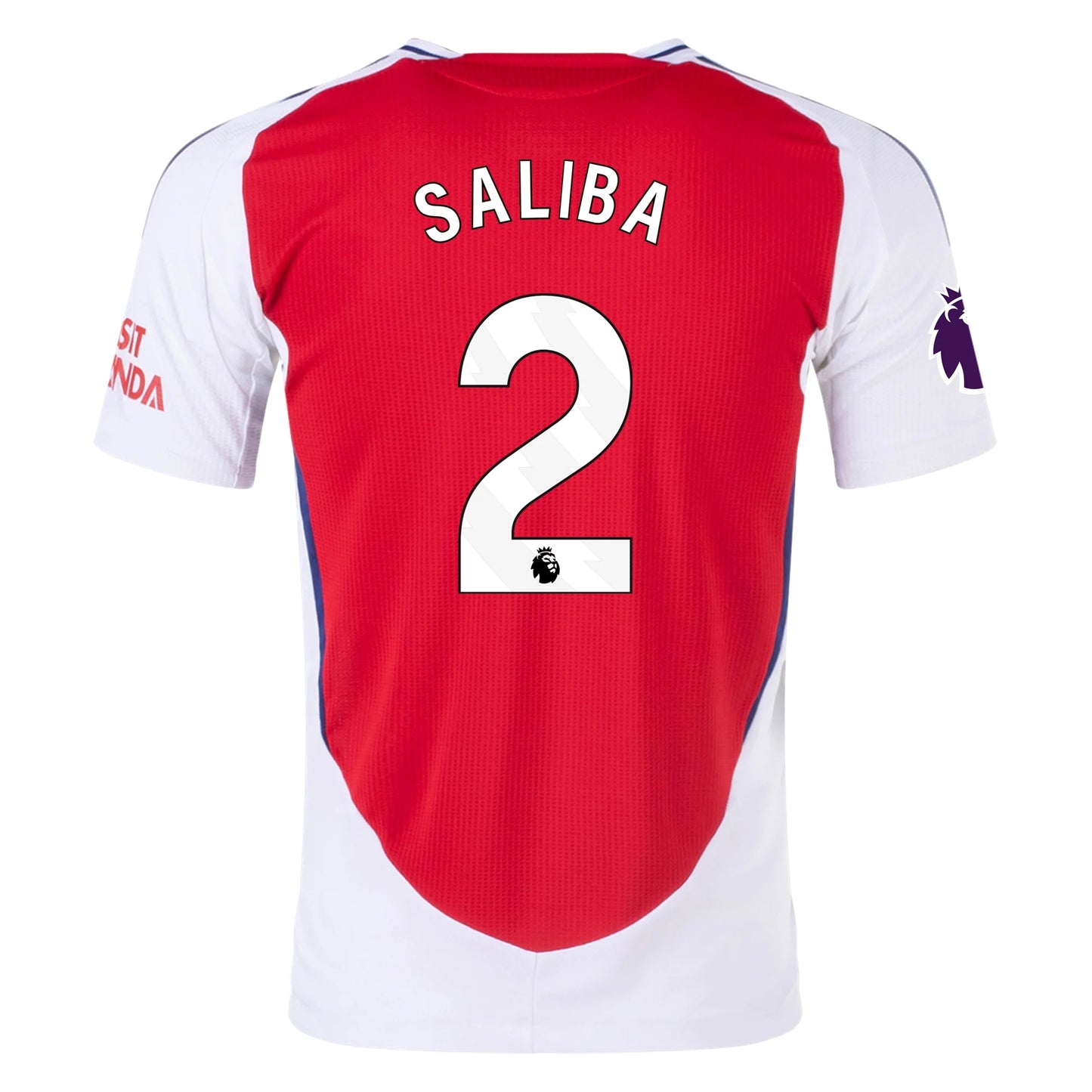 Adidas Herren William Saliba Arsenal 24/25 Authentisches Heimtrikot