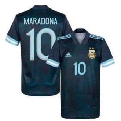 Adidas Diego Maradona Argentinien 2020 Auswärtstrikot für Mann