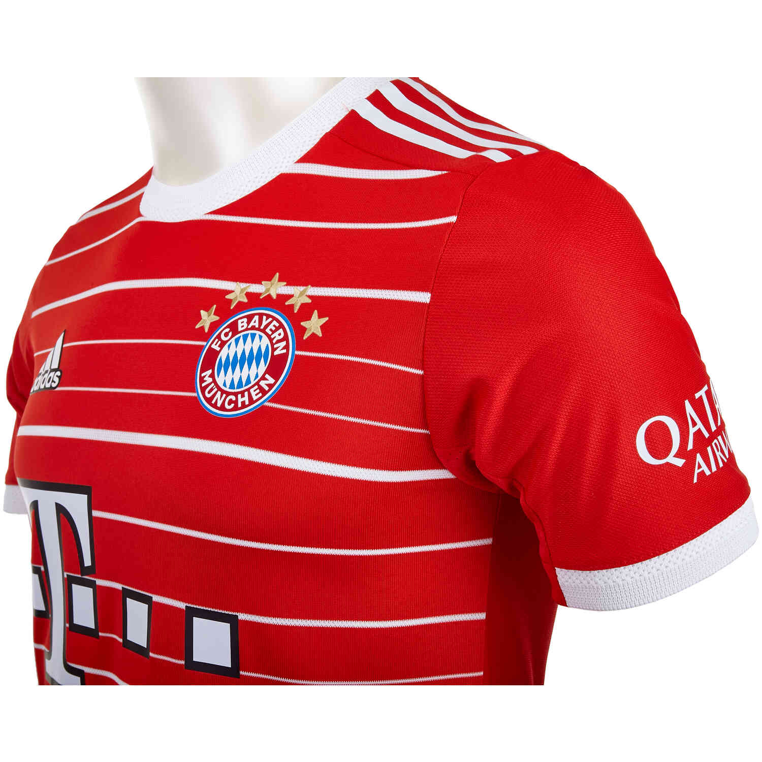 FC Bayern München 2022/23 Authentisches Heimtrikot von Adidas