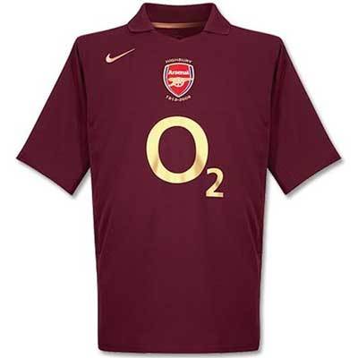 Nike Henry Arsenal 05/06 Retro Heimtrikot - Fußball Trikot