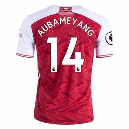 Adidas FC Pierre-Emerick Aubameyang Arsenal Authentic 20/21 Heimtrikot Rot