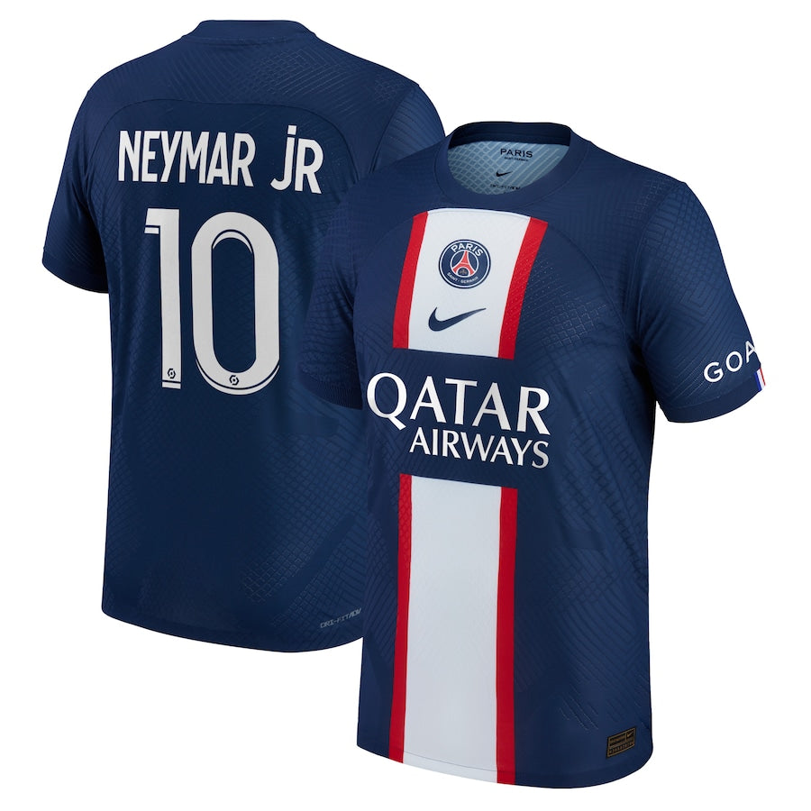 Nike Authentic PSG Heim-Stadion-Trikot 2022-23 mit Aufdruck Neymar Jr 10 Für Mann