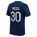 Lade das Bild in den Galerie-Viewer, Nike Authentic PSG Heim-Stadion-Trikot 2022-23 mit Aufdruck Messi 30 Für Mann
