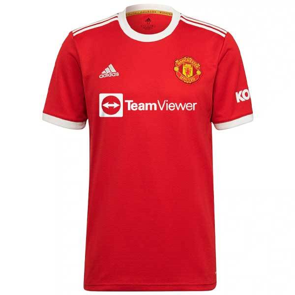 Adidas Authentic Christiano Ronaldo Manchester United Fußball Heimtrikot Männer 21/22 Rot/Weiß