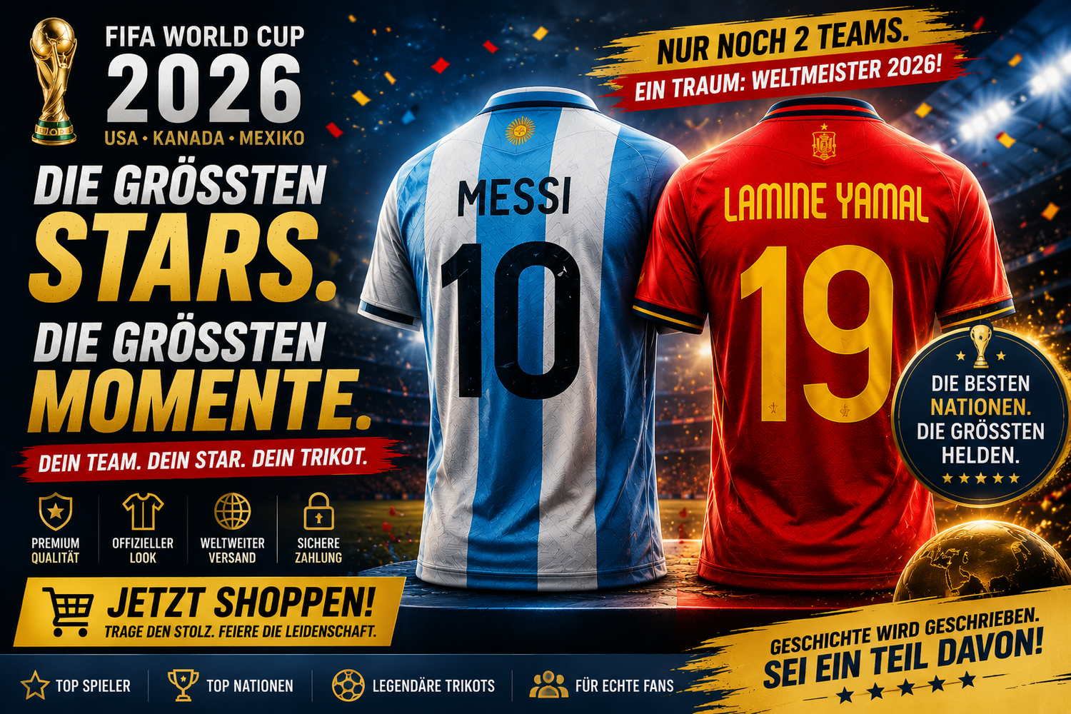 FIFA WM 2026: Das große Finale der Superstars