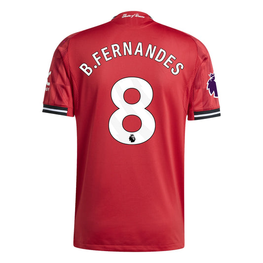Adidas Herren Bruno Fernandes Manchester United 25/26 Authentic Heimtrikot