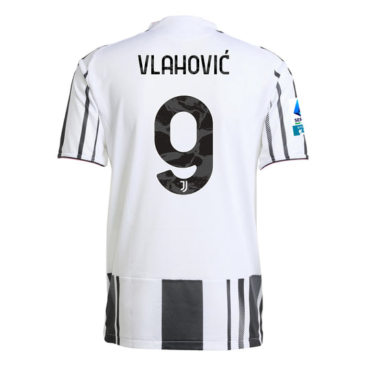 Adidas Herren Dušan Vlahović Juventus 25/26 Authentisches Heimtrikot