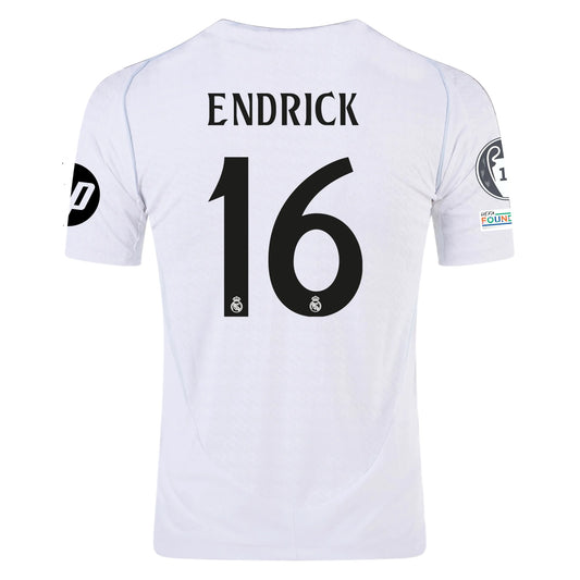 Adidas Herren Endrick Real Madrid 24/25 Authentic Heimtrikot