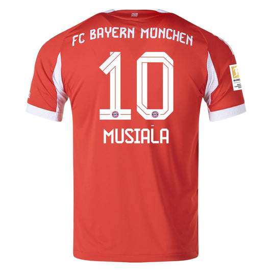 Adidas Herren Jamal Musiala Bayern München 25/26 Authentisches Heimtrikot