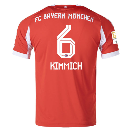Adidas Herren Joshua Kimmich Bayern München 25/26 Authentic Home Trikot