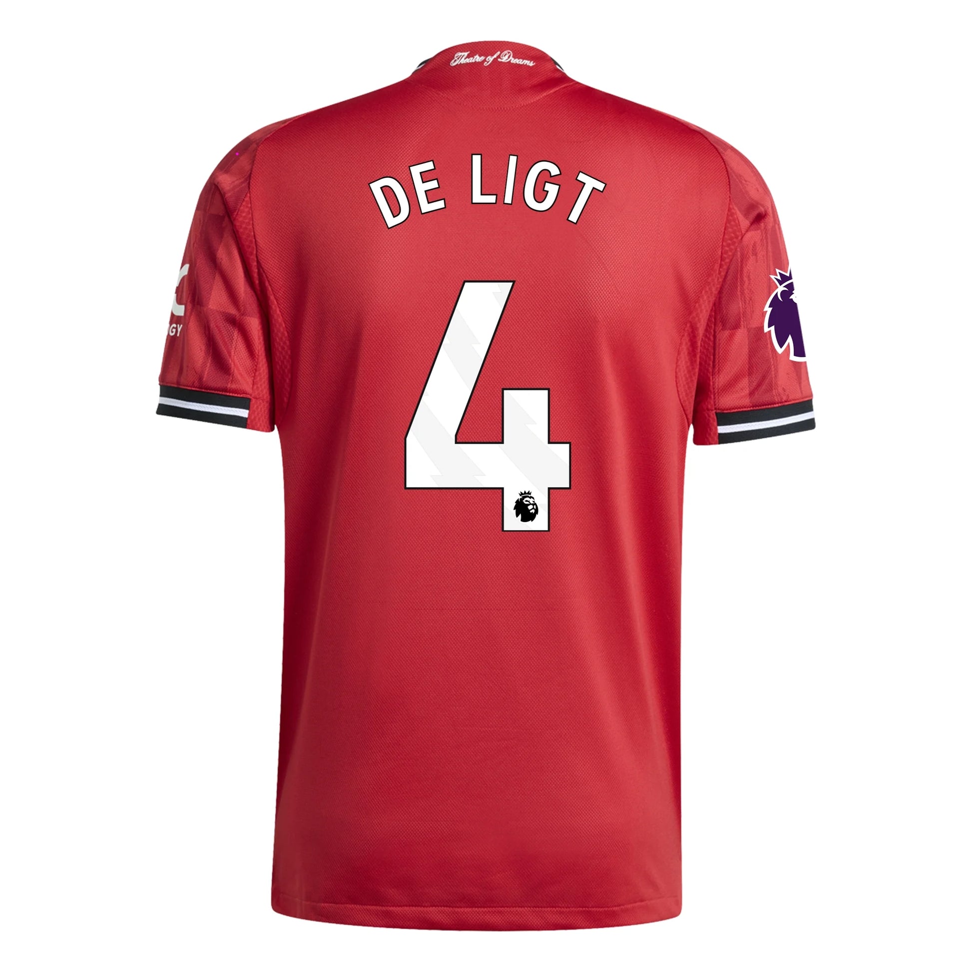 Adidas Herren Matthijs de Ligt Manchester United 25/26 Authentisches Heimtrikot