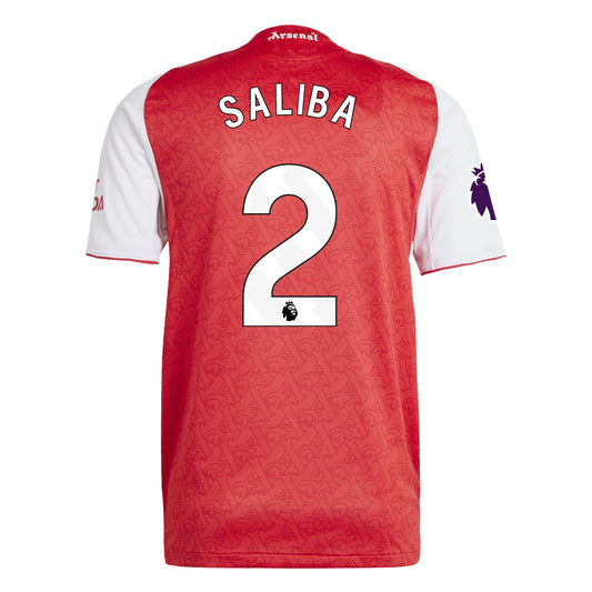 Adidas Herren William Saliba Arsenal 25/26 Authentisches Heimtrikot