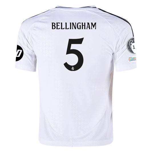 Adidas Jude Bellingham Real Madrid 24/25 Authentisches Heimtrikot für Herren
