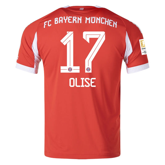 Adidas Michael Olise Bayern München 25/26 Authentic Heimtrikot für Herren