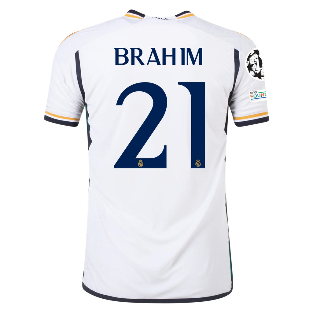 Adidas Herren Brahim Diaz Real Madrid 23/24 Authentisches Heimtrikot