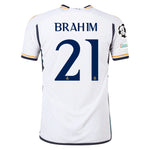 Lade das Bild in den Galerie-Viewer, Adidas Herren Brahim Diaz Real Madrid 23/24 Authentisches Heimtrikot
