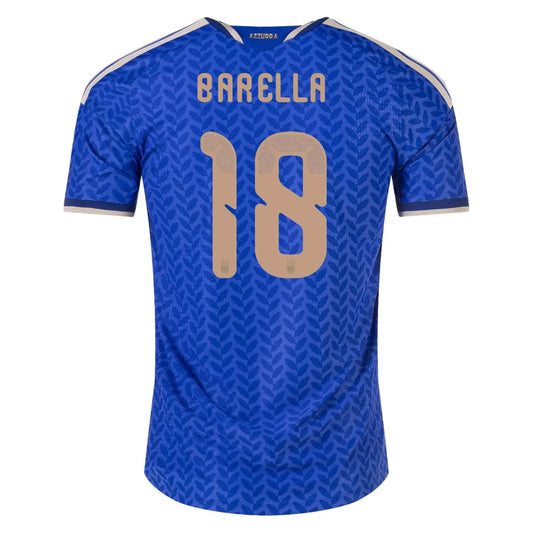 Adidas Herren Nicolò Barella Italien 26/27 Authentisches Heimtrikot