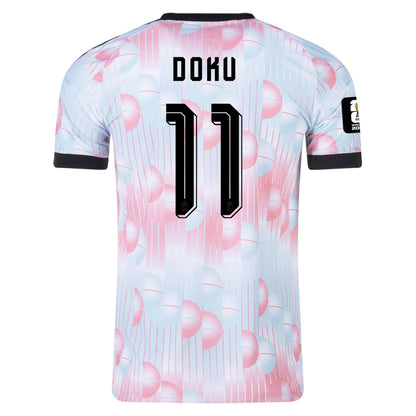 Adidas Herren Jérémy Doku Belgien 26/27 Authentic Auswärtstrikot – FIFA Weltmeisterschaft 2026
