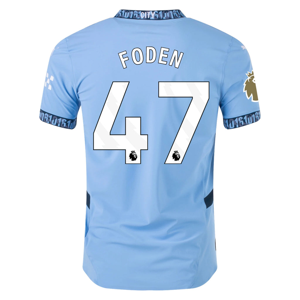 Puma Herren Phil Foden Manchester City 24/25 Authentisches Heimtrikot