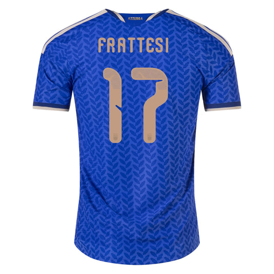 Adidas Herren Davide Frattesi Italien 26/27 Authentic Heimtrikot – FIFA Weltmeisterschaft 2026