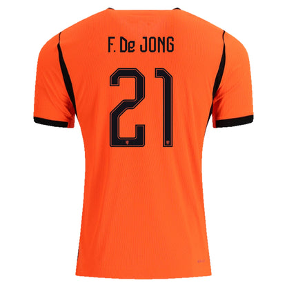 Nike Herren Frenkie de Jong Niederlande 26/27 Authentic Heimtrikot – FIFA Weltmeisterschaft 2026