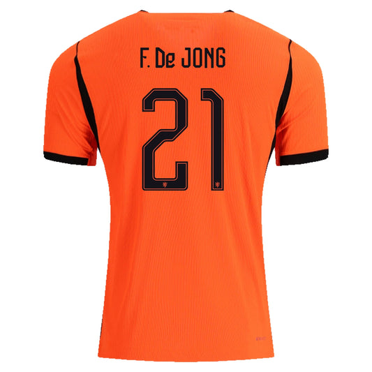 Nike Herren Frenkie de Jong Niederlande 26/27 Authentic Heimtrikot – FIFA Weltmeisterschaft 2026