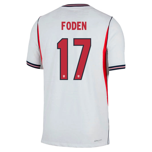 Nike Herren Phil Foden England 26/27 Authentic Heimtrikot – FIFA Weltmeisterschaft 2026