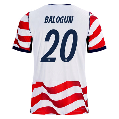 Nike Herren Folarin Balogun USMNT 26/27 Authentic Heimtrikot – FIFA Weltmeisterschaft 2026