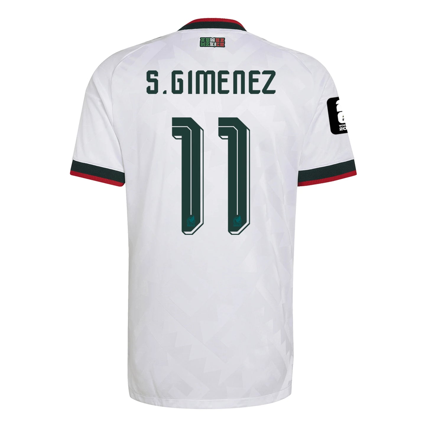 Adidas Herren Santiago Giménez Mexiko 26/27 Authentic Auswärtstrikot – FIFA Weltmeisterschaft 2026