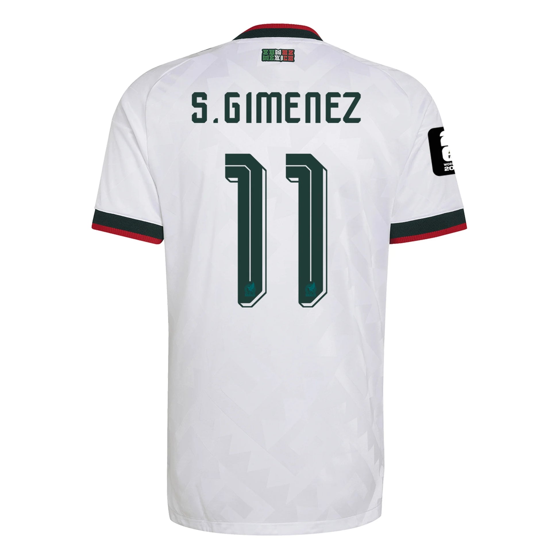 Adidas Herren Santiago Giménez Mexiko 26/27 Authentic Auswärtstrikot – FIFA Weltmeisterschaft 2026