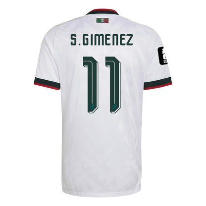 Adidas Herren Santiago Giménez Mexiko 26/27 Authentic Auswärtstrikot – FIFA Weltmeisterschaft 2026