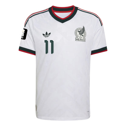 Adidas Herren Santiago Giménez Mexiko 26/27 Authentic Auswärtstrikot