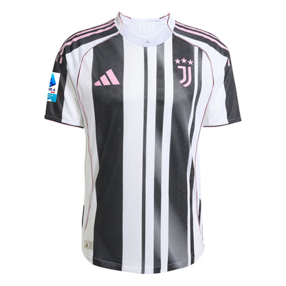 Adidas Herren Dušan Vlahović Juventus 25/26 Authentisches Heimtrikot