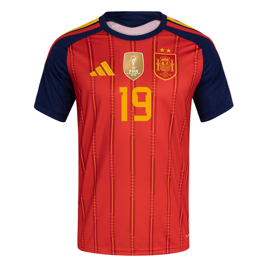 Spanien 2-Sterne 2026 Lamine Yamal Heimtrikot von adidas