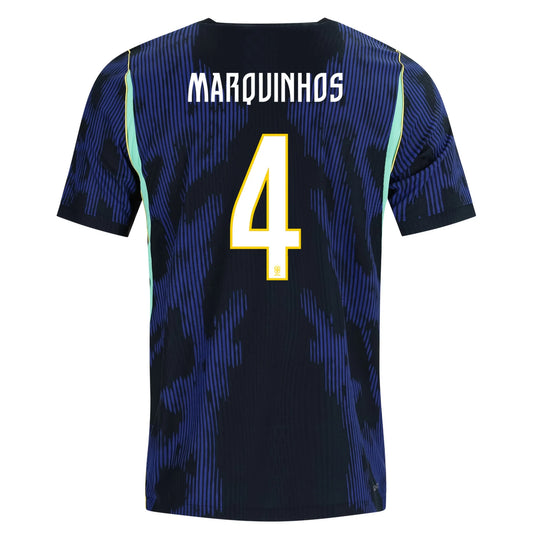 Nike & Jordan Brand Herren Marquinhos Brasilien 26/27 Authentic Auswärtstrikot – FIFA Weltmeisterschaft 2026