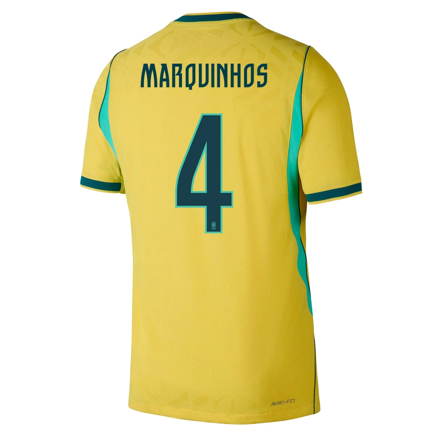 Nike Herren Marquinhos Brasilien 26/27 Authentic Heimtrikot – FIFA Weltmeisterschaft 2026