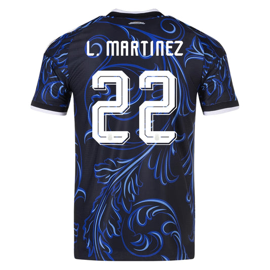 Adidas Herren Lautaro Martínez Argentinien 26/27 Authentic Auswärtstrikot – FIFA Weltmeisterschaft 2026