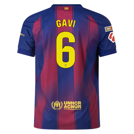 Nike Herren Gavi Barcelona 25/26 Authentic Heimtrikot