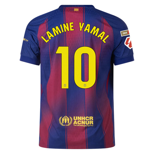 Nike Herren Lamine Yamal Barcelona 25/26 Authentic Heimtrikot
