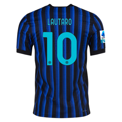 Nike Lautaro Martínez Inter Mailand 25/26 Authentisches Heimtrikot für Herren