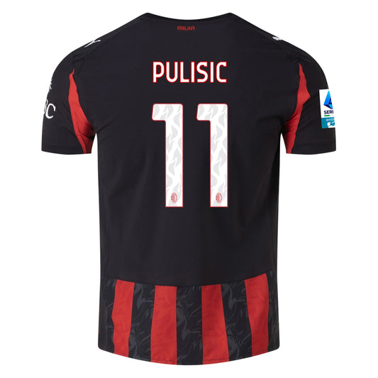 Puma Herren Christian Pulisic AC Mailand 25/26 Authentic Home Trikot von PUMA