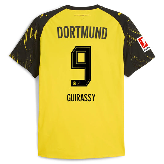 Puma Herren Serhou Guirassy Borussia Dortmund 25/26 Authentic Home Trikot