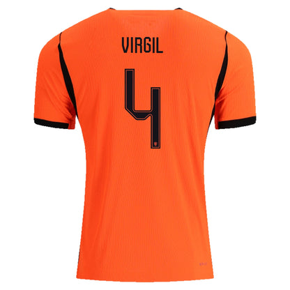 Nike Herren Virgil van Dijk Niederlande 26/27 Authentic Heimtrikot – FIFA Weltmeisterschaft 2026