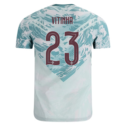 Puma Herren Vitinha Portugal 26/27 Authentic Auswärtstrikot – FIFA Weltmeisterschaft 2026